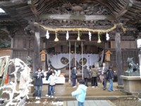 大原神社　初詣